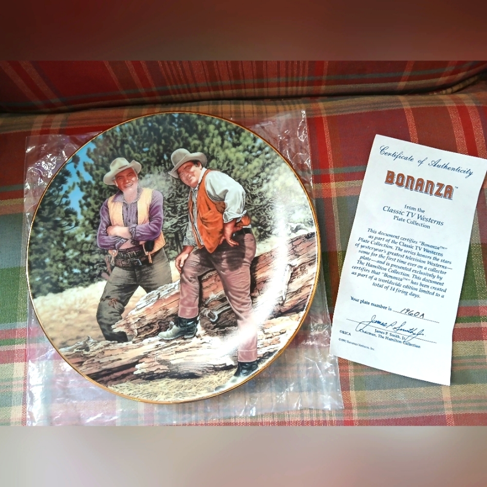 🤠Bonanza Collector's plate✨️